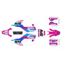 husqvarna tc50 graphics kit 2017-2018 split series magenta