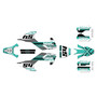 husqvarna tc50 graphics kit 2019-2023 split series teal
