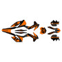 KTM 125SX, 150SX & 250SX graphics kit 2013-2014 crew series orange-shift