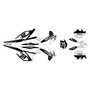 KTM 125SX, 150SX & 250SX graphics kit 2013-2014 crew series white
