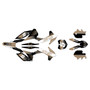 KTM 125SX, 150SX & 250SX graphics kit 2013-2014 turbo series tan