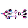 KTM 125SX, 150SX & 250SX graphics kit 2013-2014 turbo series magenta-shift