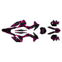 KTM 125SX, 150SX & 250SX graphics kit 2013-2014 twitch series magenta