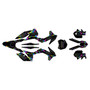 KTM 125SX, 150SX & 250SX graphics kit 2013-2014 twitch series rainbow