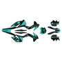 KTM 150XC 250XC & 300XC graphics kit 2013-2014 crew series teal-shift