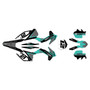 KTM 250XC-F, 350XC-F & 450XC-F graphics kit 2013-2014 crew series teal