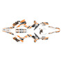 ktm 125exc graphics kit 2016 twitch series orange-shift