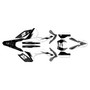 ktm 250exc graphics kit 2016 razor series white