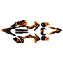 KTM 200XC-W 250XC-W 300XC-W graphics kit 2016 bold series orange-shift