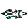 KTM 200XC-W 250XC-W 300XC-W graphics kit 2016 twitch series teal