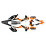 250EXC-F 350EXC-F 450EXC-F &  500EXC-F graphics kit 2016 crew series orange
