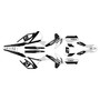 ktm 250excf graphics kit 2016 crew series white