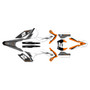 250EXC-F 350EXC-F 450EXC-F &  500EXC-F graphics kit 2016 razor series orange