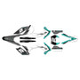 250EXC-F 350EXC-F 450EXC-F &  500EXC-F graphics kit 2016 razor series teal