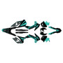 KTM 200XC-W 250XC-W 300XC-W graphics kit 2014-2015 bold series teal