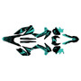 KTM 200XC-W 250XC-W 300XC-W graphics kit 2014-2015 bold series teal-shift