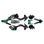 ktm 250xcw graphics kit 2014-2015 turbo series teal-shift