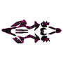 KTM 200XC-W 250XC-W 300XC-W graphics kit 2014-2015 twitch series magenta