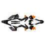 ktm 500excf graphics kit 2014-2015 bold series orange