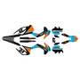 ktm 450excf graphics kit 2014-2015 crew series cyan