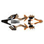 ktm 350excf graphics kit 2014-2015 razor series tan