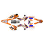 250EXC-F 350EXC-F 450EXC-F &  500EXC-F graphics kit 2014-2015 split series orange