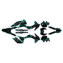 250EXC-F 350EXC-F 450EXC-F &  500EXC-F graphics kit 2014-2015 twitch series teal