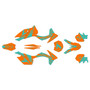 ktm 250xc graphics kit 2011-2012 bolt series teal-shift