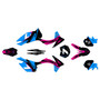 ktm 450sxf graphics kit 2011-2012 bolt series magenta