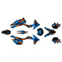 KTM 150XC 250XC & 300XC graphics kit 2011-2012 twitch series cyan