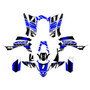 yamaha yfz50 graphics kit all years blazing series blue