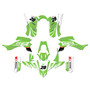 yamaha yfz50 graphics kit all years factory series green