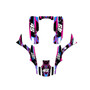 honda trx300ex graphics kit 1993-2006 swift series magenta