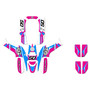 drr drx90 graphics kit all years evolution series magenta