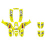 drr drx90 graphics kit all years predator series yellow