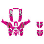 drr drx90 graphics kit all years predator series magenta