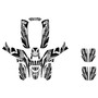 drr drx50 graphics kit all years prime series white