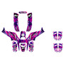 drr drx90 graphics kit all years reflex series purple