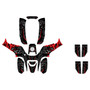 drr drx70 graphics kit all years revolt series red