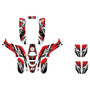 drr drx70 graphics kit all years shred series red
