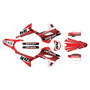honda crf300l graphics kit 2021-2026 split series red
