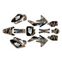 honda crf150r graphics kit 2007-2026 whiplash series tan
