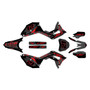 honda crf450r graphics kit 2017-2020 semperfi series red-shift