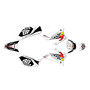 yamaha ttr110 graphics kit all years pecker series white