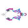 yamaha ttr110 graphics kit all years surfsup series magenta