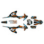 ktm 65sx graphics kit 2016-2023 prime series cyan