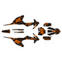 ktm 65sx graphics kit 2016-2023 prime series orange-shift