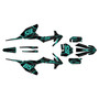 ktm 65sx graphics kit 2016-2023 prime series teal-shift