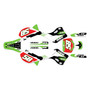 kawasaki kx250 graphics kit 1999-2002 evader series red