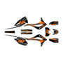 kayo k6efi250 graphics kit all years coil series orange-shift